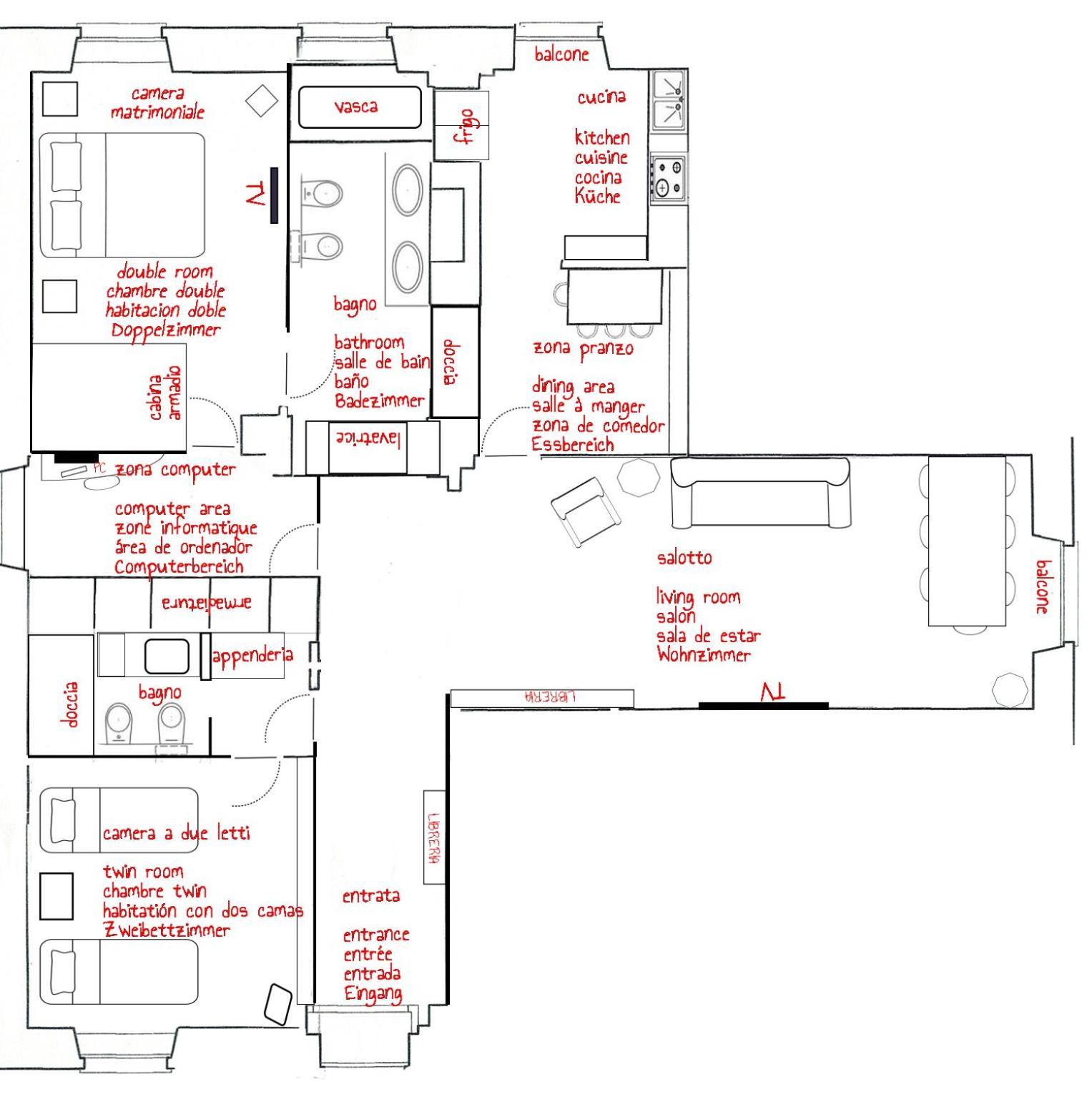 Apartament La Casa Degli Angeli Turyn Zewnętrze zdjęcie